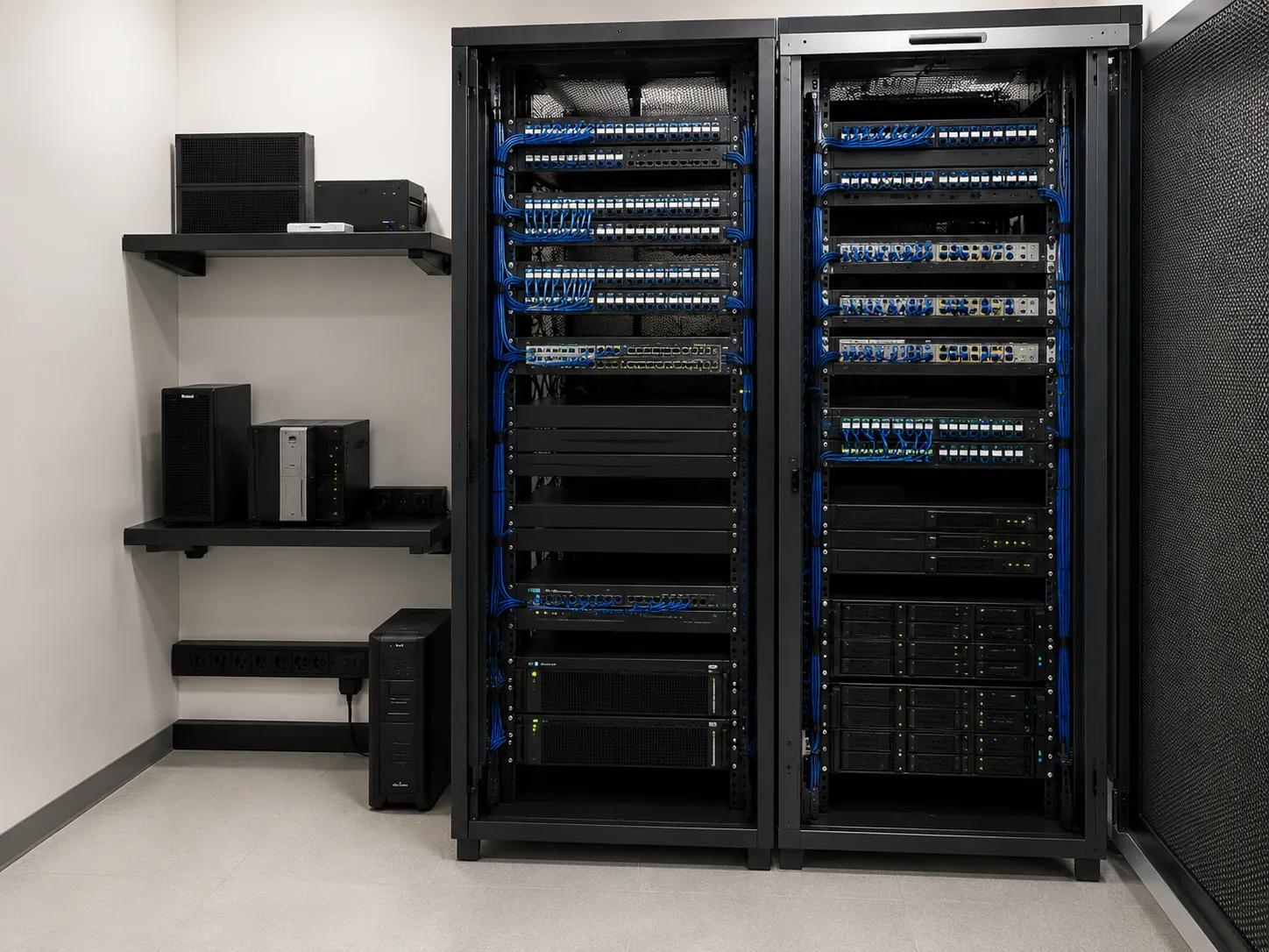 Remise en ordre complète d’une baie informatique : d’une installation en vrac à un réseau fiable et sécurisé